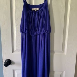 Blue dress!